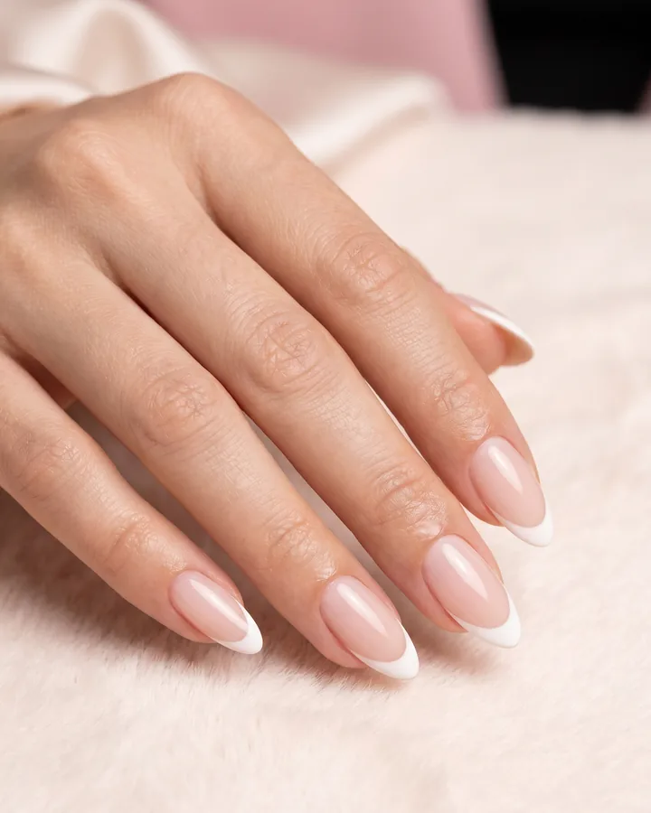 Френски маникюр с гел лак – Bijue Beauty София